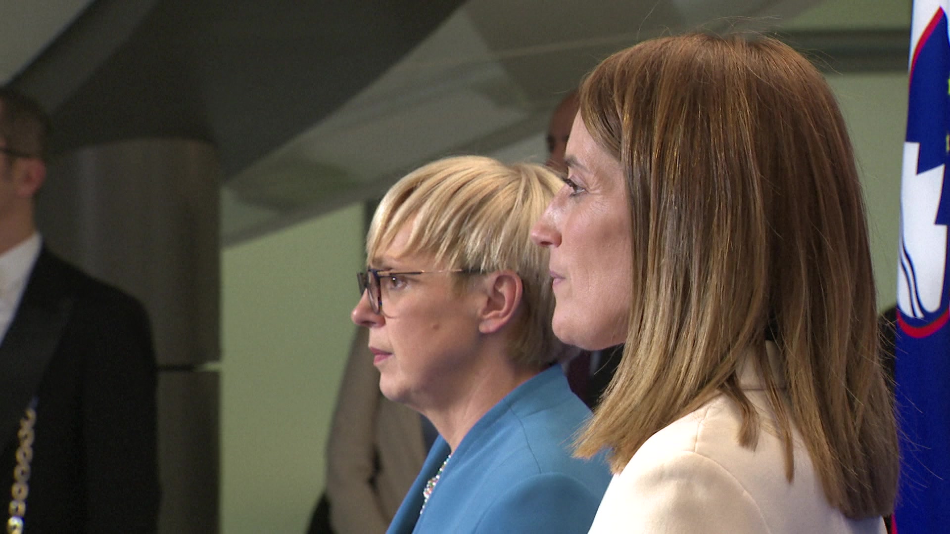 Formal sitting with Nataša PIRC MUSAR, President of Slovenia: extracts from the arrival, welcome by Roberta METSOLA, EP President and from the address to the plenary